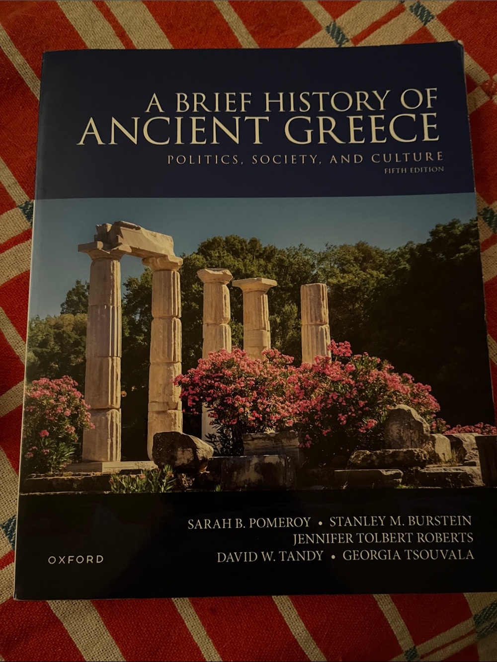 Oxford softcover 'A Brief History of Ancient Greece' 5th edition